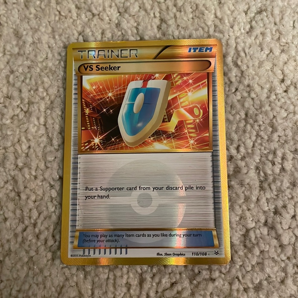 110/108 VS Seeker Item Card